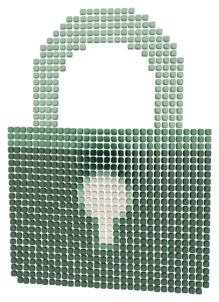 A padlock made of ceramic tiles. Illustrative image.
